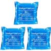 TK Gruppe Timo Klingler 15 cuscinetti refrigeranti di alta qualità, blu, 16 x 16 cm, compresse fredde e fredde, cuscini termici e refrigeranti, per denti del giudizio, dolori e febbre, bambini e adulti