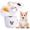 Generic Simulazione Carta Igienica Pet Toy Simulazione Rotolo di carta igienica Plushie Dog Entertainment Toys Interactive Puppy Toy Treat Nascondi e Cerca Divertimento