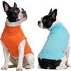 OUOBOB Gilet refrigerante per cani, confezione da 2, per corsa estiva, set di camicie in rete ad asciugatura rapida e traspirante, con collo alto aderente, per cani di taglia media e grande