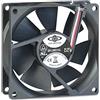 Intertech Ventola 80x80 Inter-Tech Fan 80mm Bulk 3 Pin Nero [88885181]