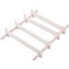 STOBAZA Supporto per forno in ceramica in ossido di alluminio, per bruciare gioielli in ceramica e piccoli ciondoli, supporto ignifugo come strumento per cottura in ceramica, 20 x 17 x 4 cm