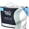 Vital Baby NURTURE Microwave Sterilising Bags - Reusable Sterilising Bags - Lightweight & Compact - Space Saving - No Chemicals - Sterilise Baby Bottles, Teats, Soothers & Accessories - 150 uses - 5pk