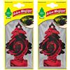 Arbre Magique, Profumo Auto, Fragranza Black Rose, Profumazione Prolungata fino a 7 settimane (Confezione da 2)