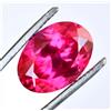 Naturale Mogok Perfetto Rosa Rubino 6.05 CT Ovale Certificato Loose Gemma