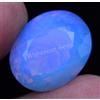 Naturale Blu Fiordaliso Opale 22.70 CT Ovale Welo Australiano Certificato Gemma