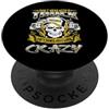 Truck Driver Funny Trucker Apparel Don't Mess With A Truck Driver Funny Trucker Dad PopSockets PopGrip Adesivo