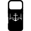 Segeln Anker Herzschlag Meer Angeln Custodia per iPhone 17 Pro Ancora battito cardiaco mare pesca vela