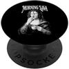 Grandio Design Coffee Addict Stanco Monna Lisa Mattina Caffè Divertente Leonardo Da Vinci PopSockets PopGrip Adesivo