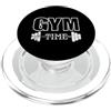 fitness gym trainer muscle dumbbell body Allenamento muscolare in palestra PopSockets PopGrip per MagSafe