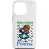 Bella Bandiera Sierra Leone Orgoglio Pri Custodia per iPhone 13 Pro Sierra Leonean Princess Ragazza Costume Nazionale Bambine