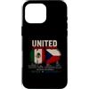 Mexico Czech Republic Unity Friendship Custodia per iPhone 16 Pro Max Uniti oltre i confini Messico Repubblica Ceca Due Nazioni