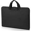 AiQInu 14 Pollici Custodia PC, Custodia Computer Portatile, Borsa Porta PC Impermeabile, Laptop Sleeve con Imbottitura Morbida per MacBook Air/HP/Samsung/Huawei/Lenovo