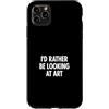 Museum Curator Museum Designs Custodia per iPhone 11 Pro Max ID piuttosto guardare l'arte