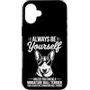 Miniature Bull Terrier Fun Bull Terrier Custodia per iPhone 16 Plus Bull Terrier in miniatura, divertente Bull Terrier in miniatura