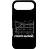 FTIR Spectroscopy Gifts Custodia per iPhone Air Diagramma Ferro Carbonio Metallurgia Nerd Ferrite