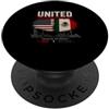 USA Mexico Unity Friendship Heritage Pri United Beyond Borders USA Messico Due Nazioni Una Amicizia PopSockets PopGrip Adesivo