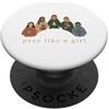 Gesù Cattolico Regalo Bibbia Chiesa Dio Camicia Cattolica Uomo Donna Cristianesimo Cristo Gesù PopSockets PopGrip Adesivo