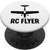 Funny RC Plane Gifts for Men and Women Aereo RC Telecomando Racing RC Aereo PopSockets PopGrip Adesivo