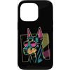 Madine.Design - 80's Retro Custodia per iPhone 13 Pro Cane Dobermann Pinscher Retro '80 per Uomo e Donna
