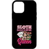 Casino Gambling & Slot Machine Vegas App Custodia per iPhone 12 mini Slot Machine Queen Casino Gioco d'azzardo Giocatore di Poker Vegas