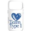 Diabetes Awareness Designs Custodia per iPhone 17 Pro Team Type 1 Supporto per la sensibilizzazione al diabete