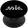 VHS Cassette Tape Lover - DressedForDuty VHS Nastro Floppy Disc Divertente Retro Vintage Fan PopSockets PopGrip Adesivo