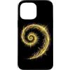 Sacred Geometry Fibonacci - Gifts & Appa Custodia per iPhone 13 Pro Max Fibonacci Spiral Ratio Matematico Matematico Geometria Sacra