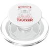Funny Truck Driver Trucker Apparel Truck Driver To Be Called A Trucker Funny Trucking Dad PopSockets PopGrip per MagSafe