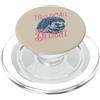 Sarcastic Feral Funny Delight Humor Vint Divertente sarcastico Hedgehog First Of All I'm A Delight Retro PopSockets PopGrip per MagSafe