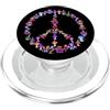 InGENIUS Peace Signs Segno Pace Fungo Retrò '60 '70 Costume Hippie Cottagecore PopSockets PopGrip per MagSafe