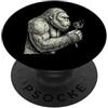 Magliette e regali InGENIUS Bigfoot Wish Bigfoot che soffia desideri di tarassaco, divertente regalo PopSockets PopGrip Adesivo