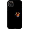 Multiple Sclerosis MS Orange Heart Pocke Custodia per iPhone 11 Pro Max Tasca a forma di cuore con nastro arancione MS per la consapevolezza della sclerosi multipla