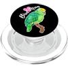 Parrot and Pet Bird Owners Amazon Parrot Amante Uccello Mamma Acquerello PopSockets PopGrip per MagSafe