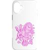 generic Custodia per iPhone 16 Plus Disegno di carattere alla moda Gyaru Kawaii Y2K rosa