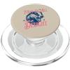 Sarcastic Feral Critter Delight Humor Vi Divertente tasso sarcastico prima di tutto sono una delizia retrò anni '90 PopSockets PopGrip per MagSafe
