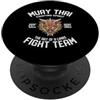 Magliette Di Muay Thai Demon Lion, Thai Dimostrazione Di Mma E Muay Thai: -l'arte Degli Otto Arti- PopSockets PopGrip Adesivo