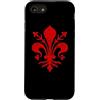 COMUNE DI FIRENZE FLORENCE ITALY FLAG AP Custodia per iPhone SE (2020) / 7/8 BANDIERA DI FIRENZE ITALIA TOSCANA FIRENZE