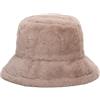 QUEEN HELENA Cappello Invernale Cloche con Visiera con Pelo Morbido alla Pescatora Donna CP302 (IT, Testo, Taglia Unica, Khaki)