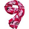 QUEEN HELENA Sciarpa Invernale Calda Scialle Girocollo Fantasia Casual Donna SC22-1 (SC22-1 Fucsia, Taglia Unica)