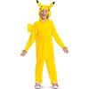 Pokémon Costume da Pokémon Pikachu per bambini, con licenza ufficiale Disguise, vestibilità comoda e design dettagliato, taglia M 7-8