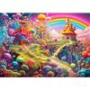 MOJIGE Puzzle 1000 pezzi, puzzle per adulti, un puzzle impegnativo, giochi di puzzle per tutto per le donne, regali per gli uomini, Tema: funghi meravigliosi