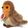 Hermann Teddy Teddy Hermann 94171 Robin 15 cm, peluche con contenuto di materiale riciclato ideale (materiale di riempimento)