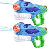 Ancesfun Pistola ad Acqua Potente per Bambini e Adulti, 2 PCS Fucile Acqua Giocattoli Super Potente 8-10m Tiro Lunga Gittata Water Soaker Gun con 1000 ml Serbatoio per Divertente Gioco Estivo