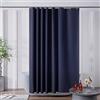 Furlinic Tenda Doccia 200x200cm Antimuffa Impermeabile EVA Vasca da Bagno Blu Scuro Con pietre sul fondo Con 12 ganci