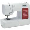 Brother - Cs10s - Macchina Da Cucire Elettronica - 40 Punti - Sistema Di Infilatura Dell'ago - Display Lcd - Bianco