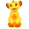 Paladone Simba 12720 - Luce a forma di 3D con licenza ufficiale Re Leone, luce notturna Disney per comodino, decorazione della camera dei bambini, funzionamento a batteria