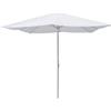 VACCHETTI OMBRELLONE ALLUMINIO UTAH BIANCO PALO CENTRALE 3X3H2,80M(NO BASE)