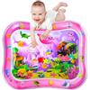 SUNSHINEMALL Tappeto Tummy Time Neonato XXL 95 x 76CM Gonfiabile Tappetino d'acqua per Bambini 3 6 9 Mesi Neonati Gioco Regalo Battesimo Bimbo Tappetini Gioco e Palestrine