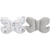 Medi Partners Cuscino per la testa per bambini, 100% Cotone/Minky cuscino cervicale per auto passeggino viaggi sonno collo