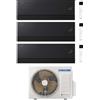 Samsung Climatizzatore Samsung Inverter Trial Split Windfree Première 7000+7000+9000 Con Aj068txj Soapstone Charcoal R-32 Classe A++ Wi